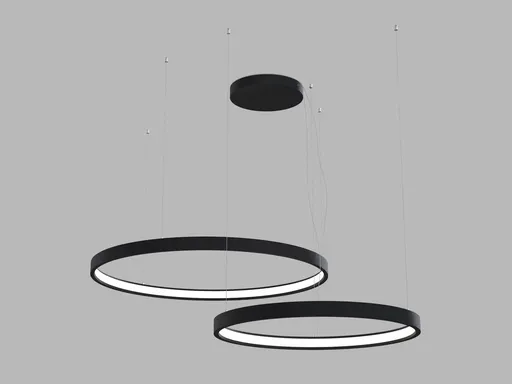 LED2 3275353CSTW Závěsné svítidlo CIRO SET 2 P-Z, B CASAMBI TW 100W 3000K-4000K černá