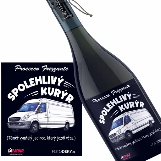 Víno Spolehlivý kurýr (Druh Vína: Prosecco)