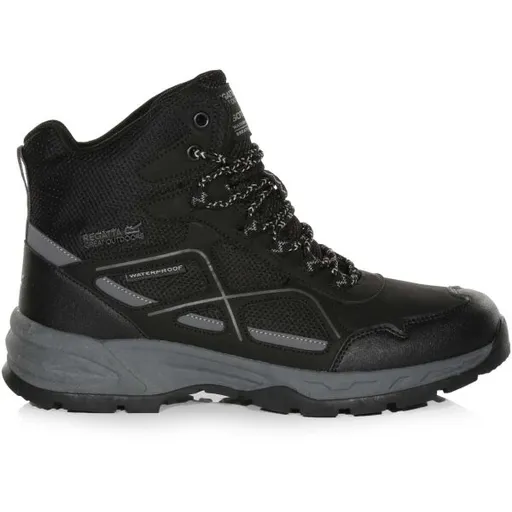 REGATTA OUTDOORS VENDEAVOUR Pánská treková obuv, černá, velikost