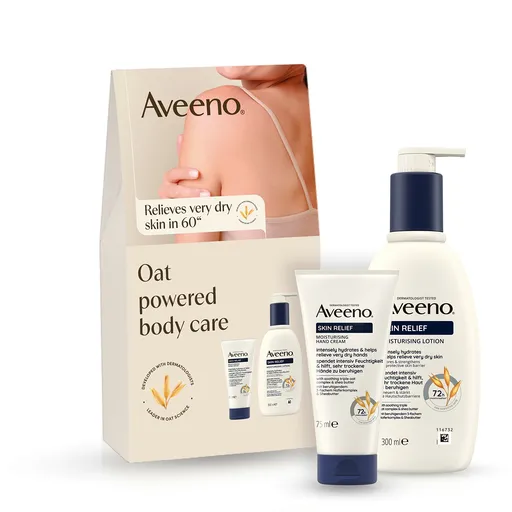 Aveeno Dárková sada tělové péče pro velmi suchou a citlivou pokožku Skin Relief