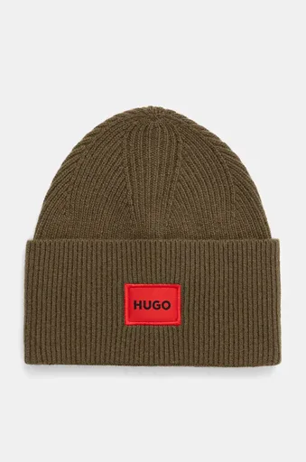 Vlněná čepice HUGO Xaff 6