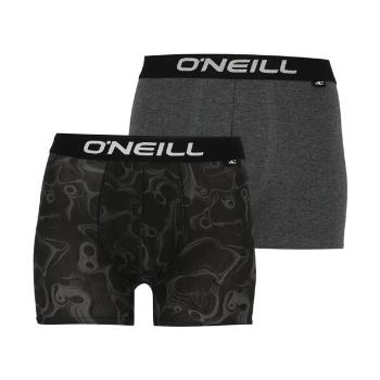 O'Neill PAINT&PLAIN 2-PACK Pánské boxerky, černá, velikost