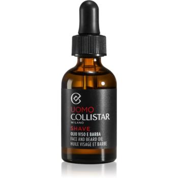 Collistar Man Face and Beard Oil vyživující olej na obličej a vousy 30 ml