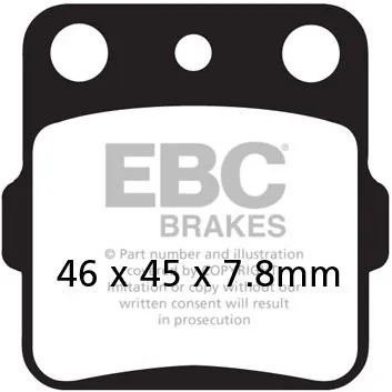 EBC Brzdové destičky FA084TT (FA084TT)