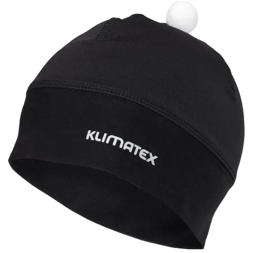 Klimatex NAURI Unisex čepice, černá, velikost UNI