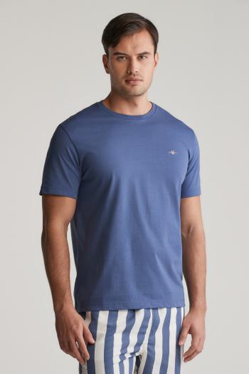TRIČKO GANT REG SHIELD SS T-SHIRT DUSTY NAVY