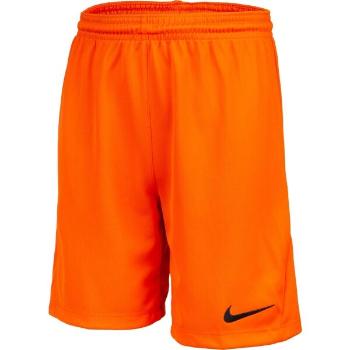 Nike DRI-FIT PARK 3 Chlapecké fotbalové kraťasy, oranžová, velikost