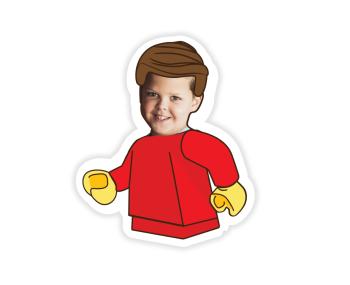 Personal Personalizovaný zápich na tortu -  Lego