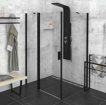 POLYSAN - ZOOM Black obdĺžniková sprchová zástena 1000x900 L/P varianta ZL1310BZL3290B