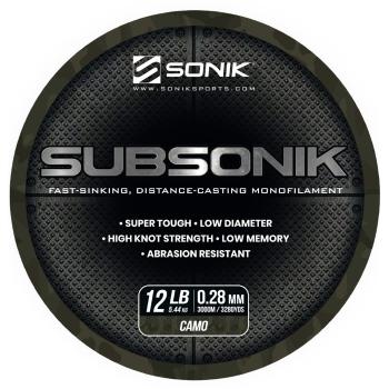 Sonik Vlasec Subsonik Camo 3000m - 0,28mm