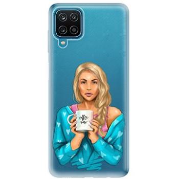 iSaprio Coffe Now - Blond pro Samsung Galaxy A12 (cofnoblo-TPU3-A12)