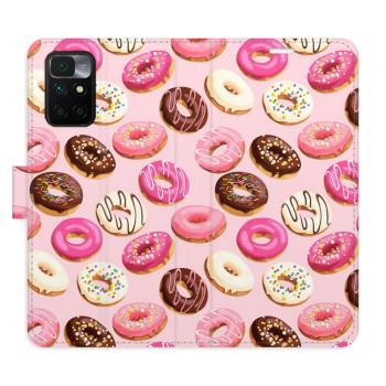 Flipové pouzdro iSaprio - Donuts Pattern 03 - Xiaomi Redmi 10