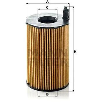 MANN-FILTER HU8005z pro vozy AUDI, PORSCHE, VW (HU8005z)