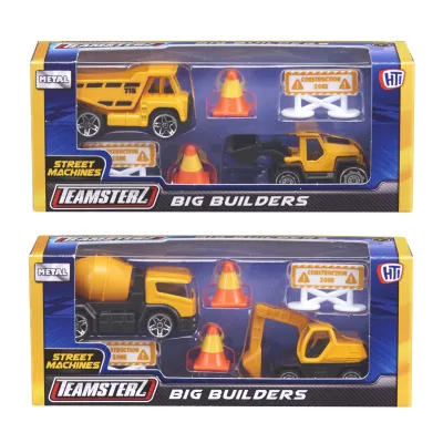 Teamsterz stavební vozidla - sklápěč a kolový nakladač