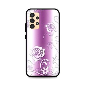 TopQ Kryt Samsung A13 silikon Abstract Roses 72266 (Sun-72266)