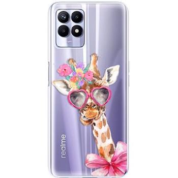 iSaprio Lady Giraffe pro Realme 8i (ladgir-TPU3-Rlm8i)