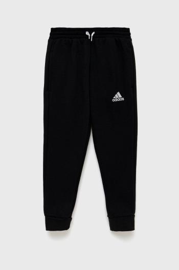 Dětské kalhoty adidas Performance H57518 černá barva, s aplikací