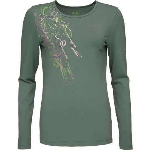 LOAP ABMORA Dámské triko, zelená, velikost