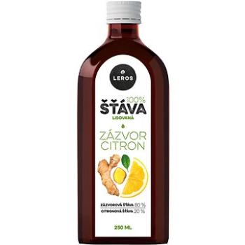 Leros Šťáva Zázvor 250 ml (8594740009383)