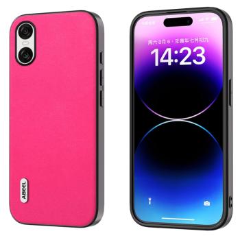 ABEEL LEATHER Obal pre Sony Xperia 10 VI ružový