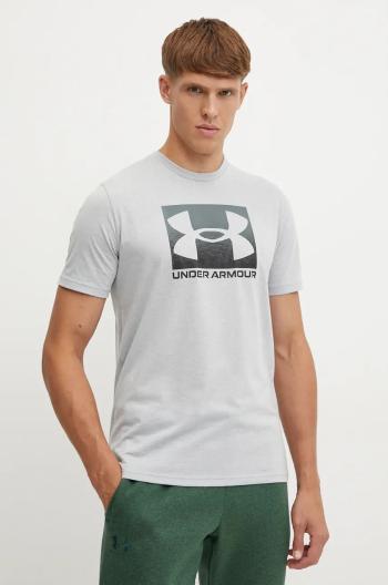 Tričko Under Armour BOXED SPORTS UPDATED šedá barva, s potiskem, 1386793