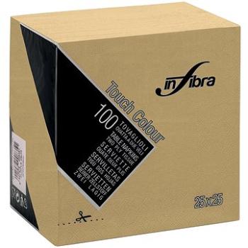 INFIBRA 25 × 25 cm cappuccino 5x100 ks (8027976008344)