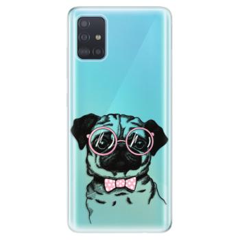 Odolné silikonové pouzdro iSaprio - The Pug - Samsung Galaxy A51