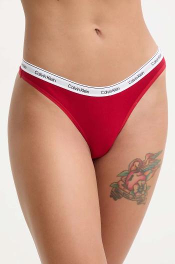 Tanga Calvin Klein Underwear černá barva, 000QD5043E