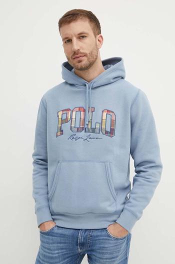 Mikina Polo Ralph Lauren pánská, s kapucí, s aplikací, 710941854