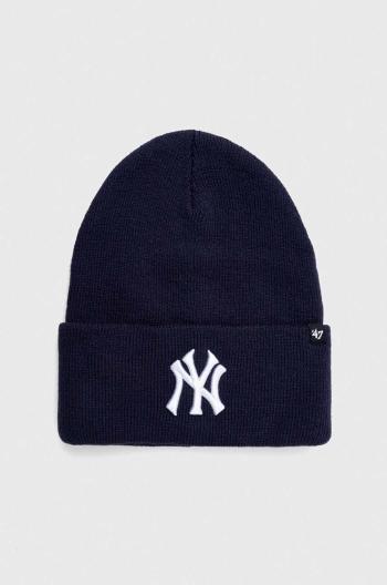 Čepice 47brand MLB New York Yankees tmavomodrá barva, B-HYMKR17ACE-LN