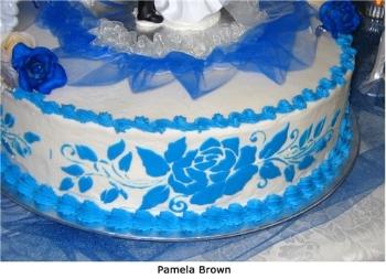 Stencil - Rose Cake 2 - 