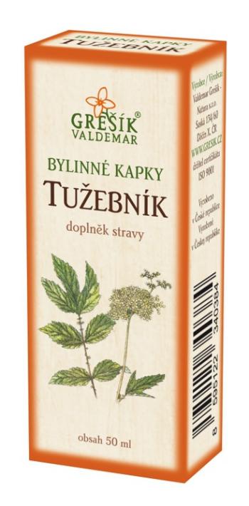 Valdemar Grešík Grešík Tužebník bylinné kapky 50 ml