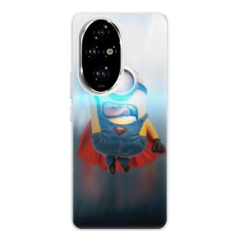 Odolné silikonové pouzdro iSaprio - Mimons Superman 02 - Honor 200 Pro