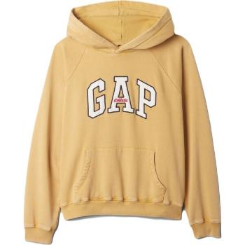 GAP FLEECE STANDARD Dámská mikina, žlutá, velikost