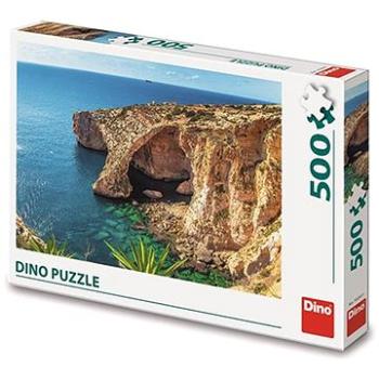 Pláž na maltě 500 puzzle (8590878502611)