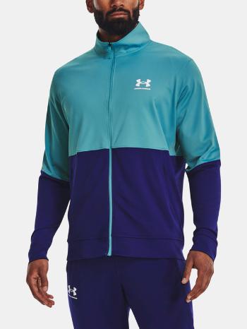 Under Armour UA Pique Track Bunda Modrá