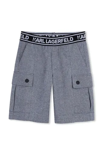 Dětské bavlněné šortky Karl Lagerfeld
