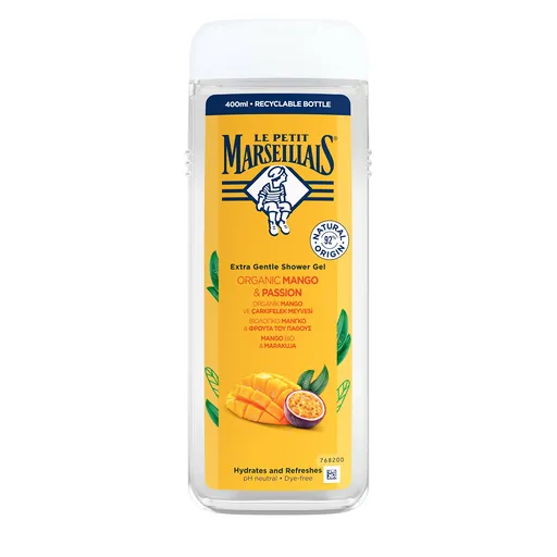 Le Petit Marseillais Sprchový gel BIO Mango & Passion Shower Gel 650 ml