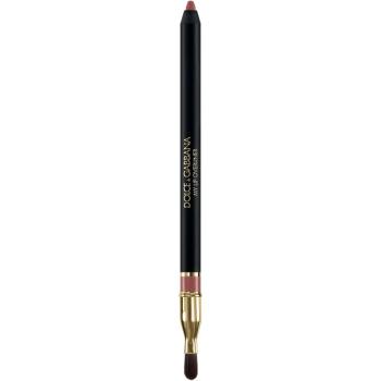 Dolce&Gabbana My Lip Overliner tužka na rty se štětečkem odstín 14 My Rosewood Pink - Rosy Neutral Toned Pink 1.2 g