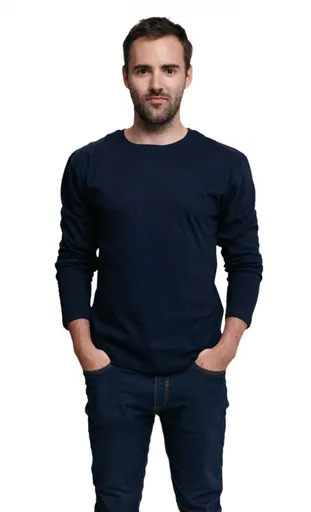 CAMBON triko dlouhý rukáv černá S