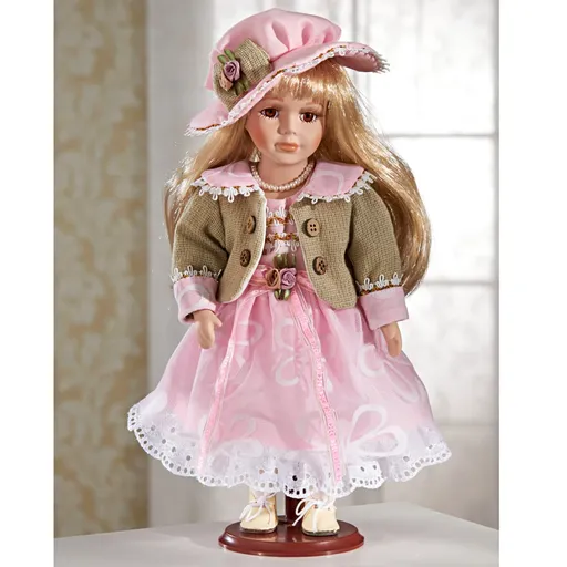 Porcelánová panenka Klára