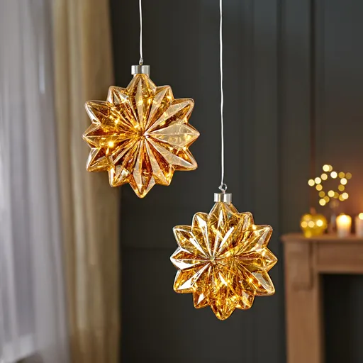 LED sněhová vločka