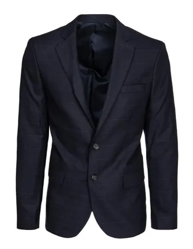 Pánské jednořadové sako námořnicky modré