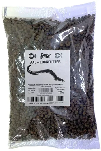 Sensas Pelety na úhoře Aal Lockfutter 700g,Sensas Pelety na úhoře Aal Lockfutter 700g