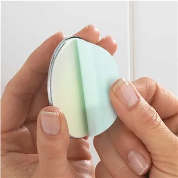 WENKO BEZ VRTÁNÍ TurboLoc 2 ks náhradní základny, řada UNO, kovově lesklé (Z19742100)