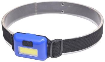 Fejlámpa Solight LED COB fejlámpa, 3 W, kék