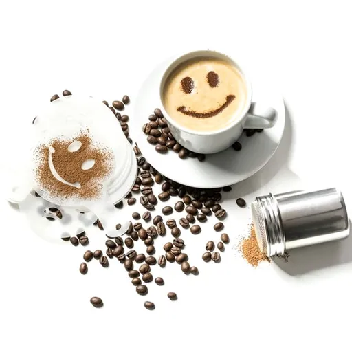 Šablony na kávu (16 kusů)