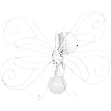 Dětské nástěnné svítidlo MOTÝL 1xE27/60W bílá (51056)