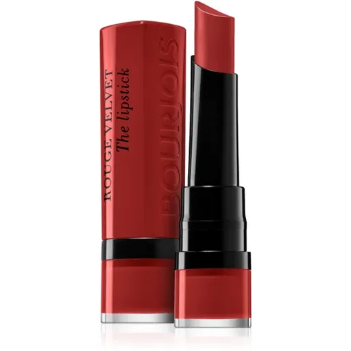 Bourjois Rouge Velvet The Lipstick matná rtěnka odstín 11 Berry Formidable 2,4 g