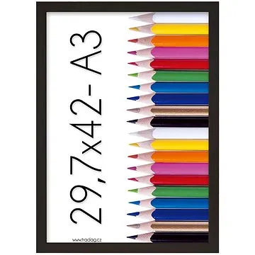 TRADAG Tosca 29,7 x 42 - A3 černý (4229_4201)